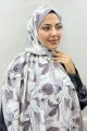 Desenli Bambu Şal 038AG